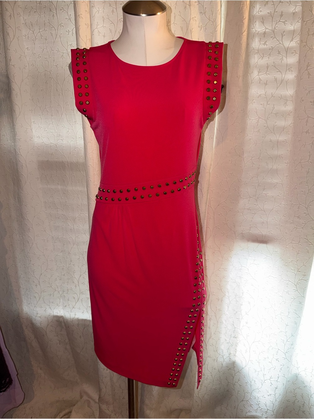 Michael Kors pink studded dress